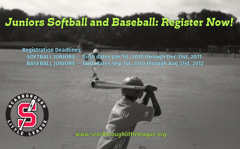JUNIORS - REGISTER TODAY!